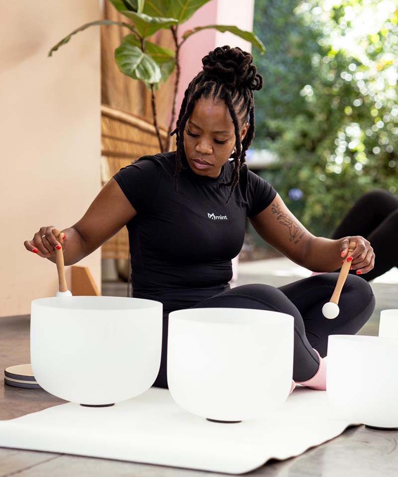 Sound healing bowls wellness